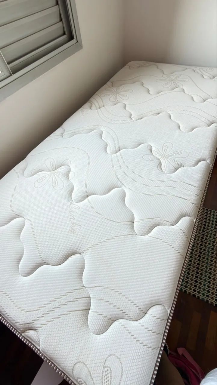 Cama e colchão - solteiro Baú  - Foto 2
