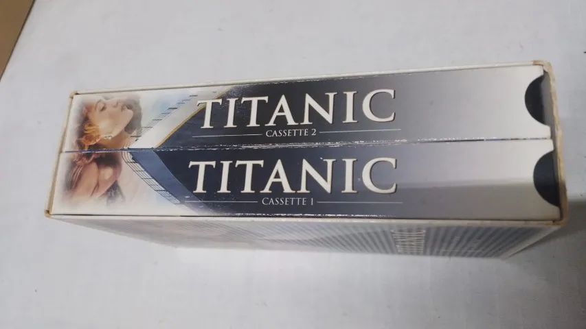 VHS Box Duplo Titanic - Legendado ( 25107 ) - Foto 4