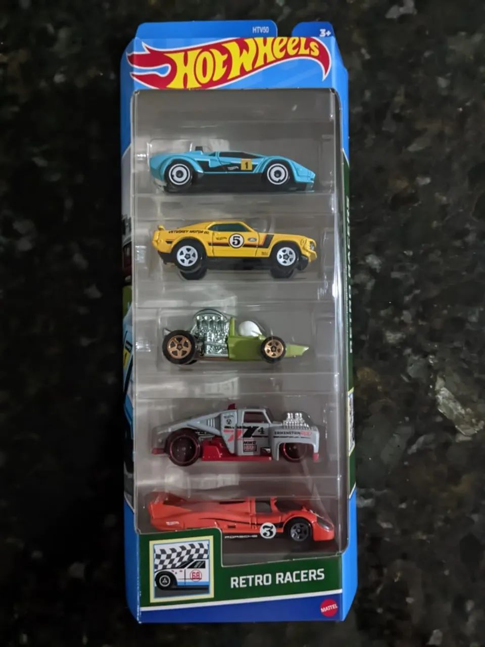 Hot Wheels 5-Pack Retro Racers (2024)