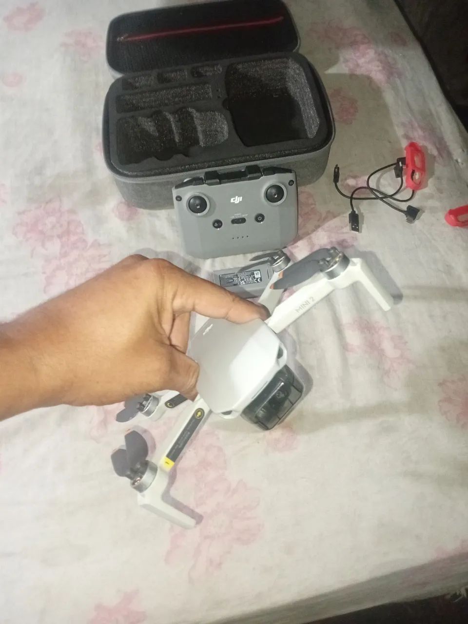 Drone dji mini 2× beg de transporte grava em 4k  - Foto 2