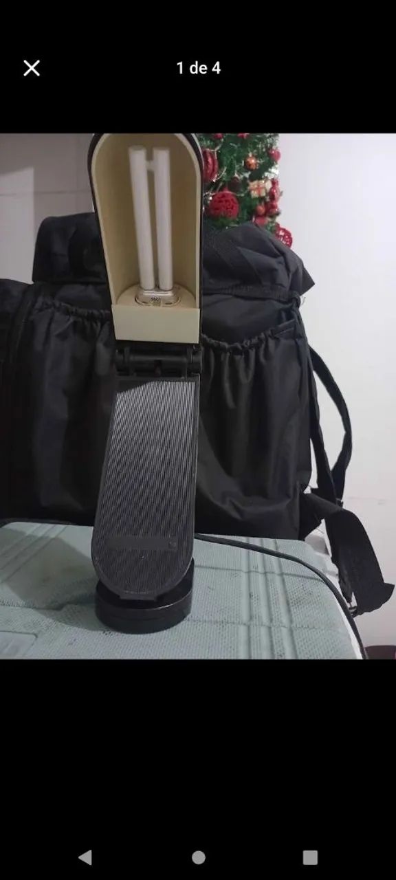 Vendo luminária de mesa usada porém excelente estado já com lâmpada