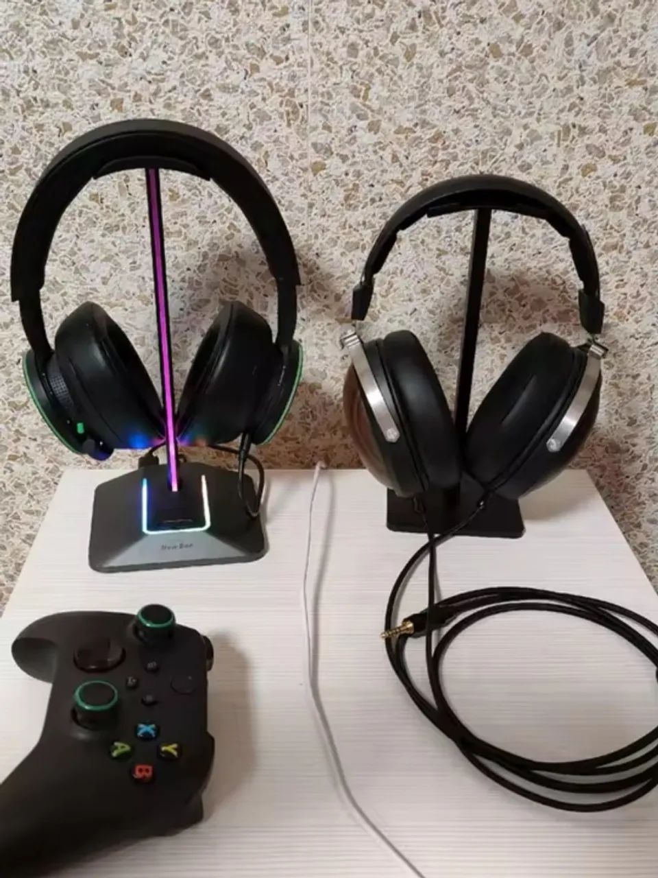 Suporte RGB para Headset | com Hub USB