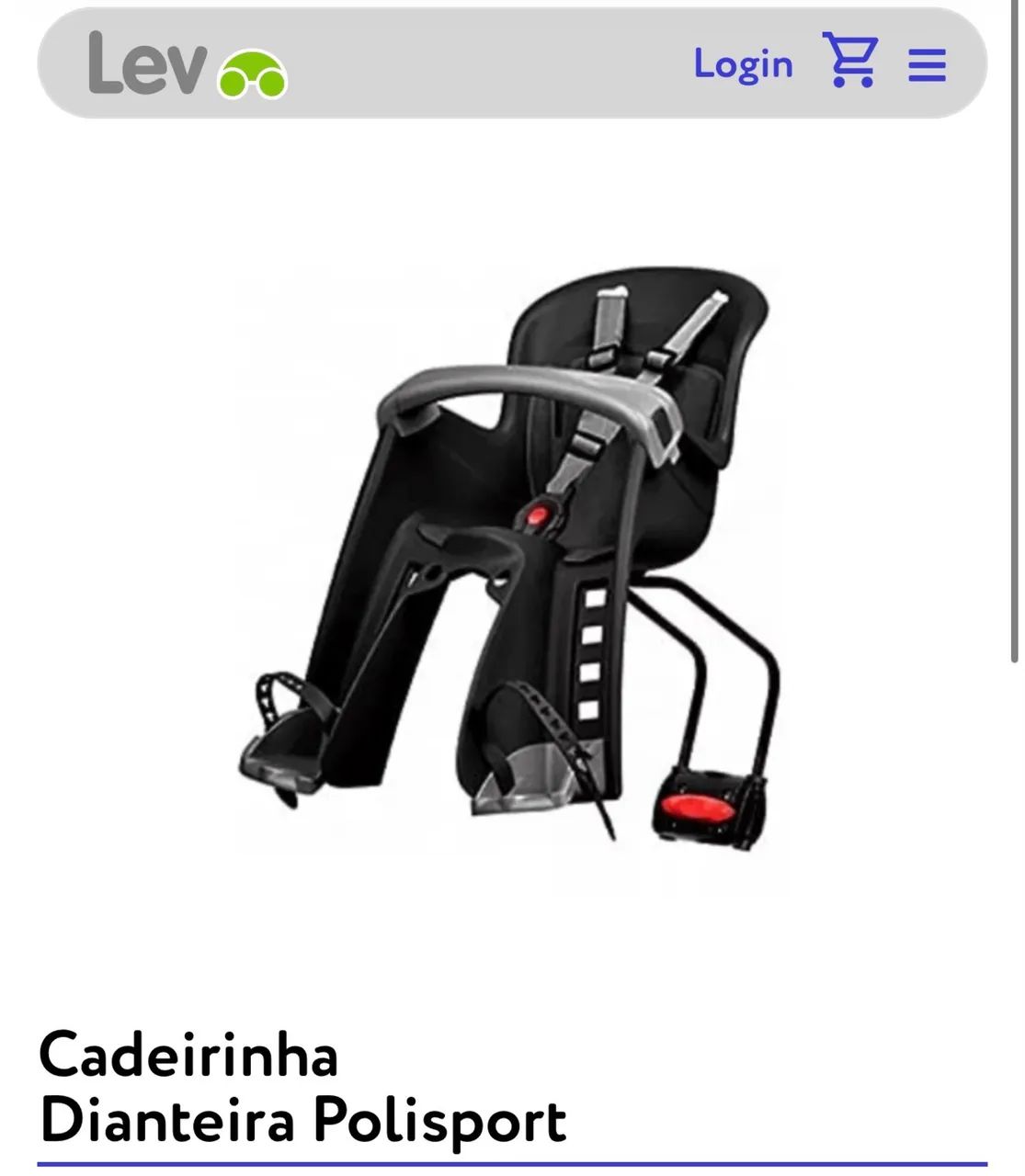 Cadeira de criança Cruiser Lev
