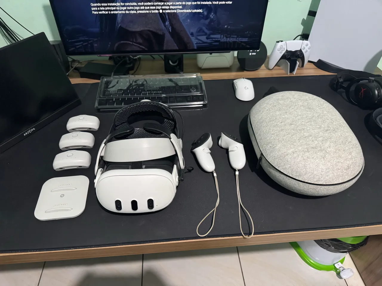 Oculus Meta Quest 3 512gb + Bobovr S3 Pro Head Strap - Consoles de