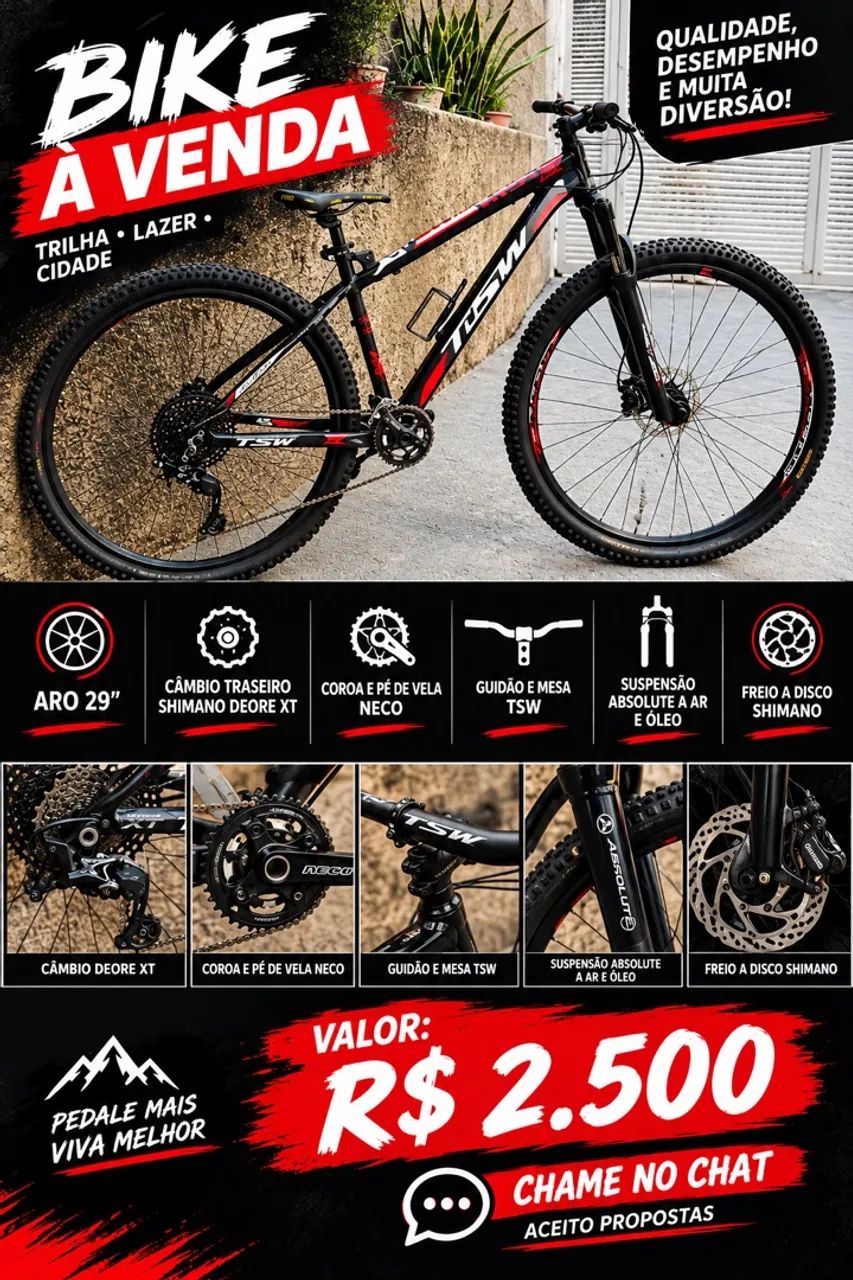 Bicicleta aro 29
