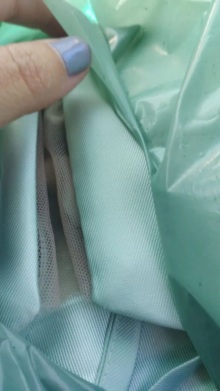 Vestido madrinha ou formatura - verde menta  - Foto 2