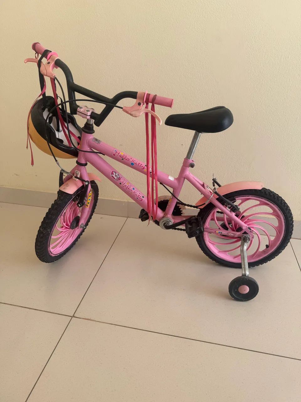 Bicicleta infantil hello kitty