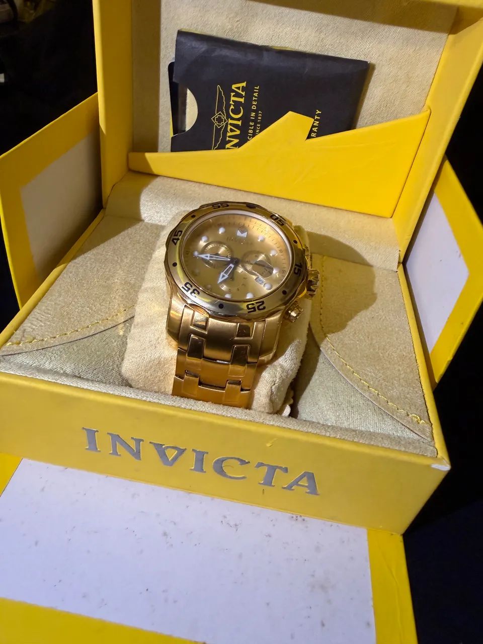 Relógio Invicta Pro Diver Scuba Chronograph, modelo 21924.  - Foto 4