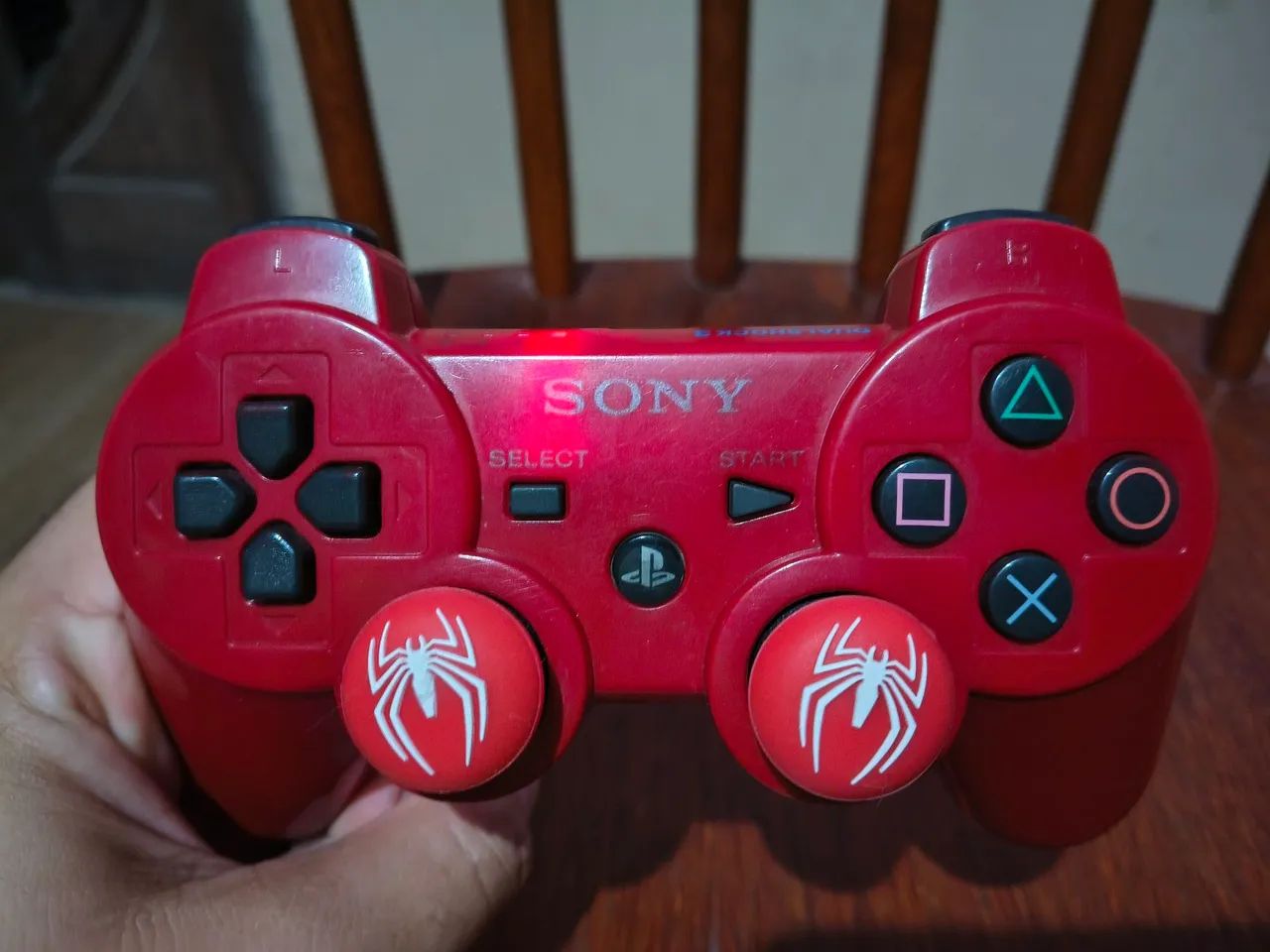 Controle PS3 original red  - Foto 3