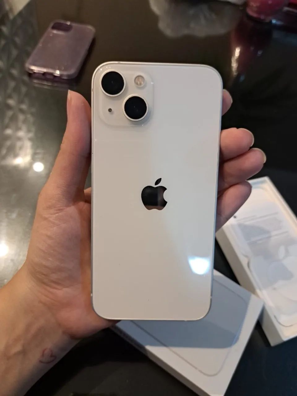Vendo IPhone 13 Branco - Foto 2