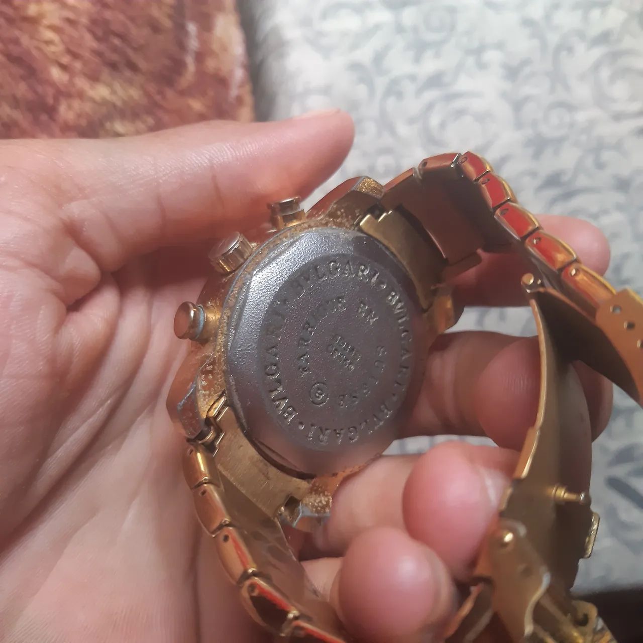 Relógio BVULGARI dourado  - Foto 2