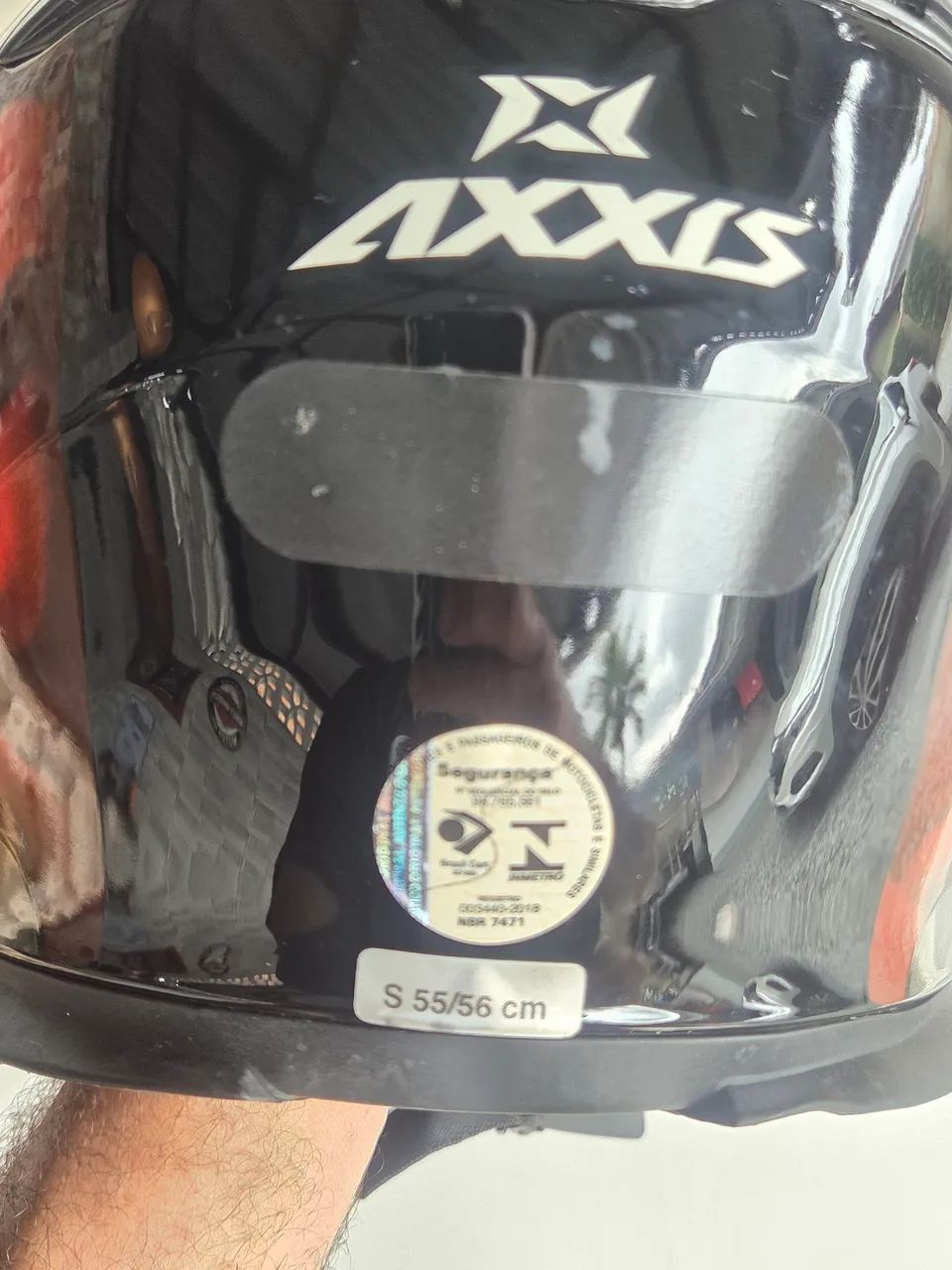 Capacete Axxis 55/56 - Peças para motos - Itaum, Joinville