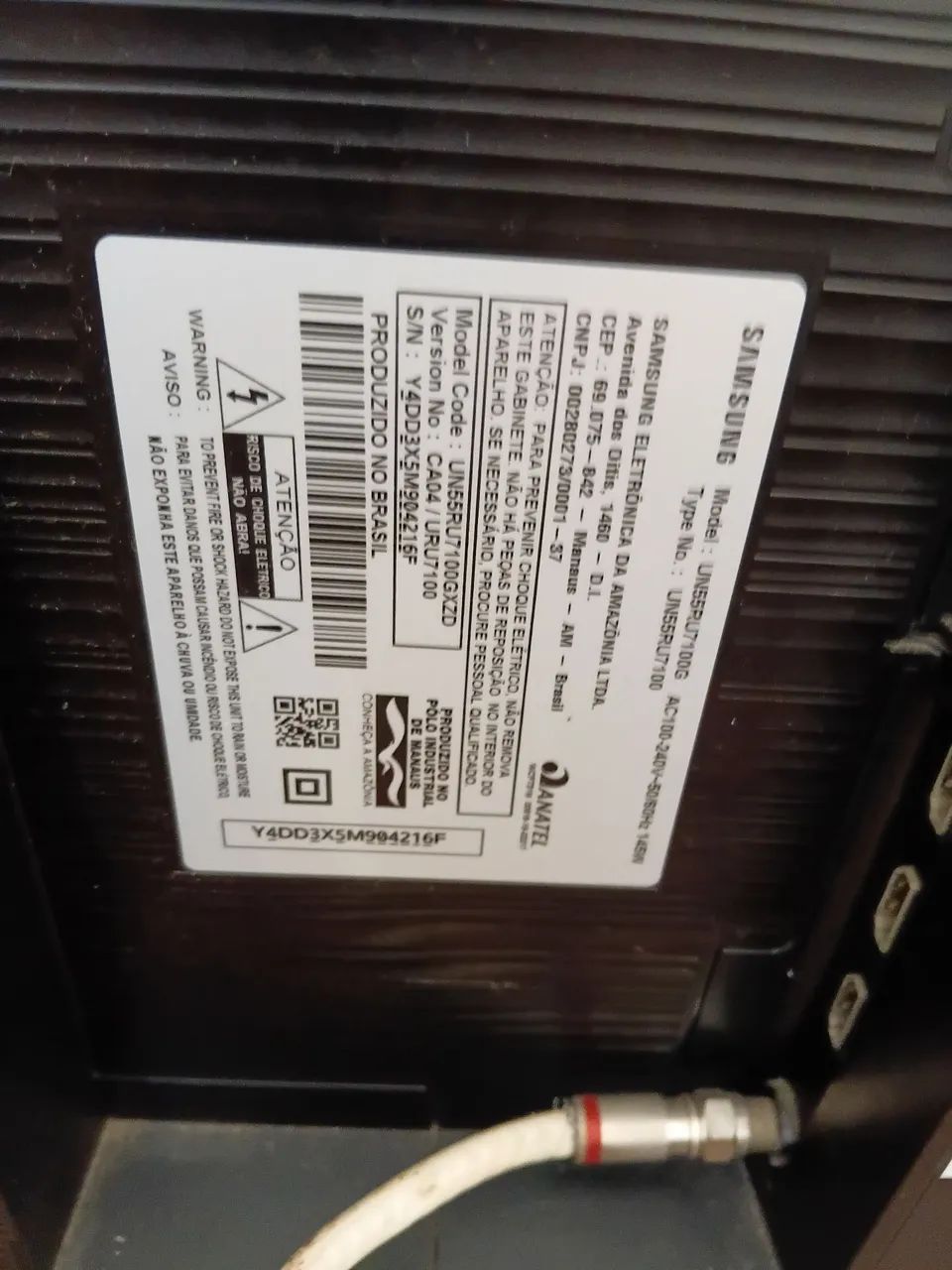 TV Samsung 55 polegadas(OPORTUNIDADE/LEIA O ANÚNCIO) - Foto 4