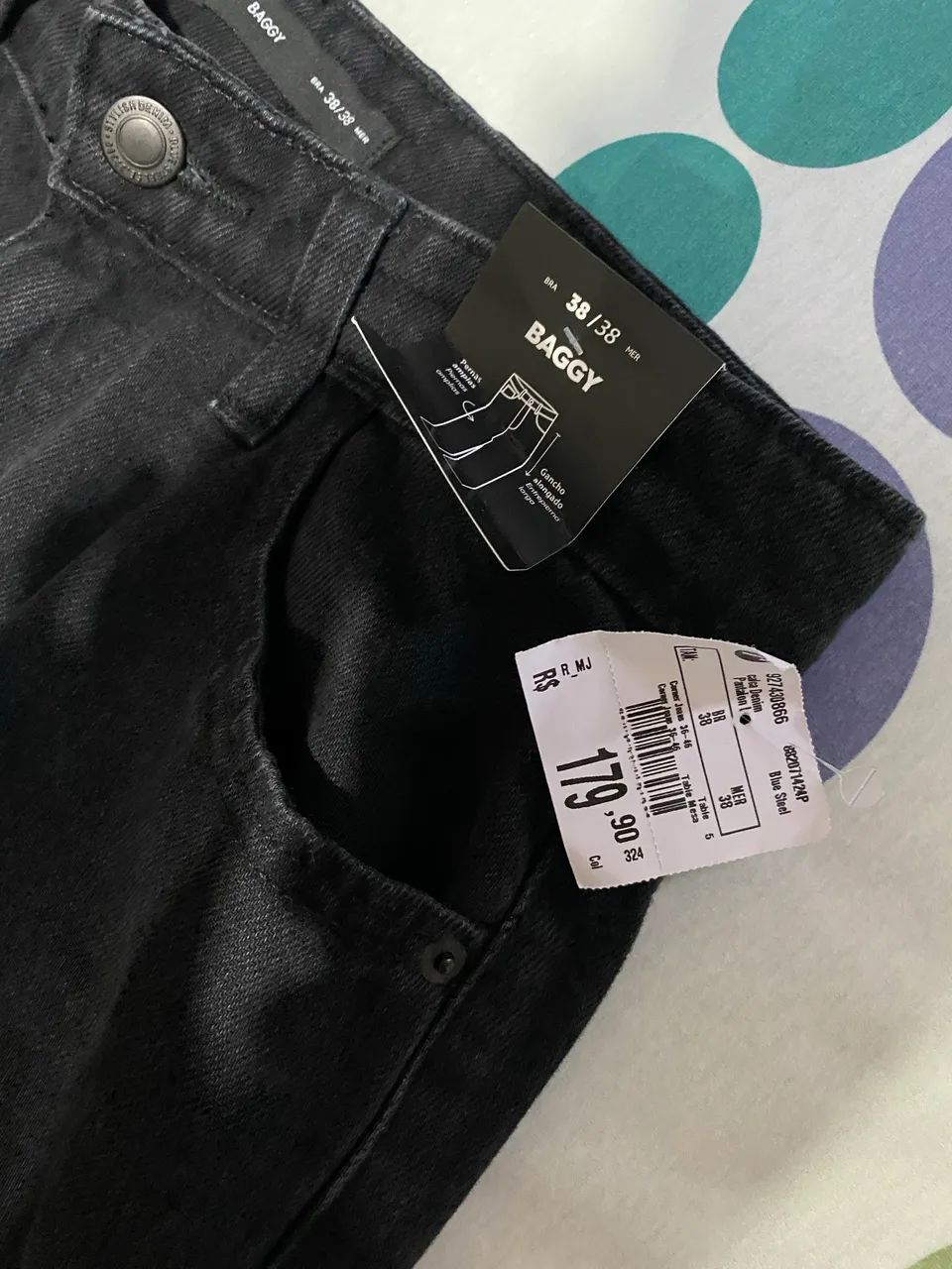 calça baggy 