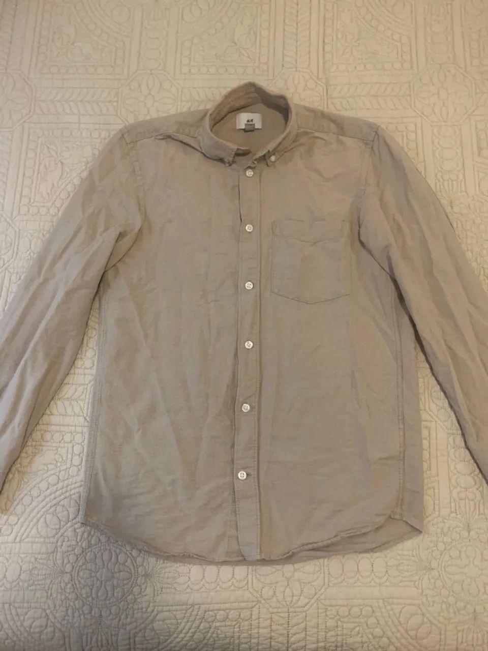 Camisa H&M bege tam P