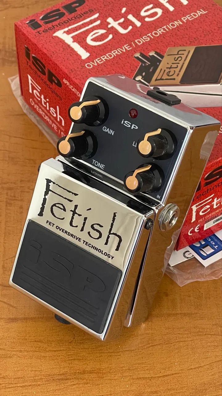 Pedal ISP Fetish Distortion OD Boost ñ jhs boss  - Foto 3