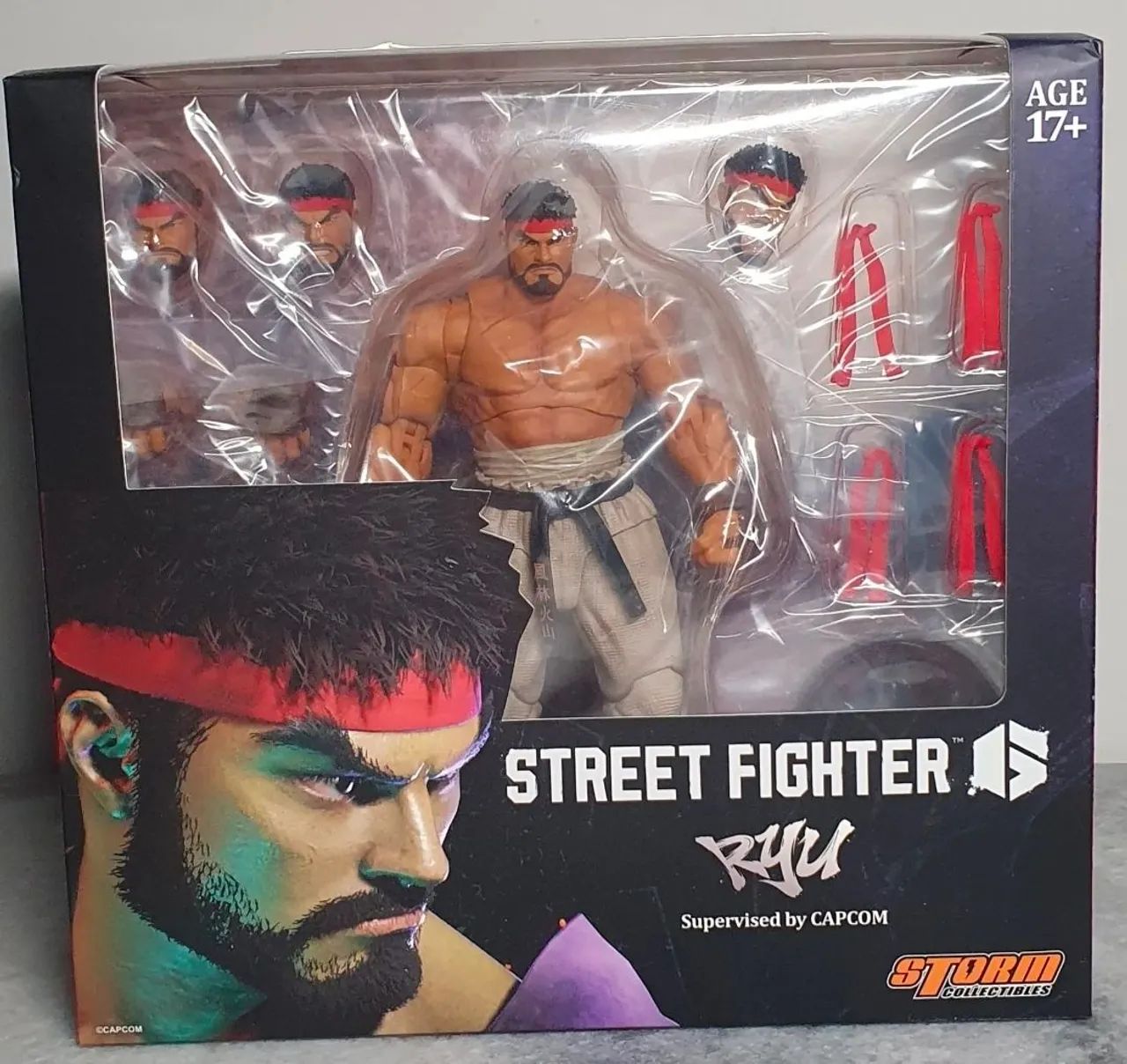 Street Fighter 6 Ryu Storm Collectbles lacrado