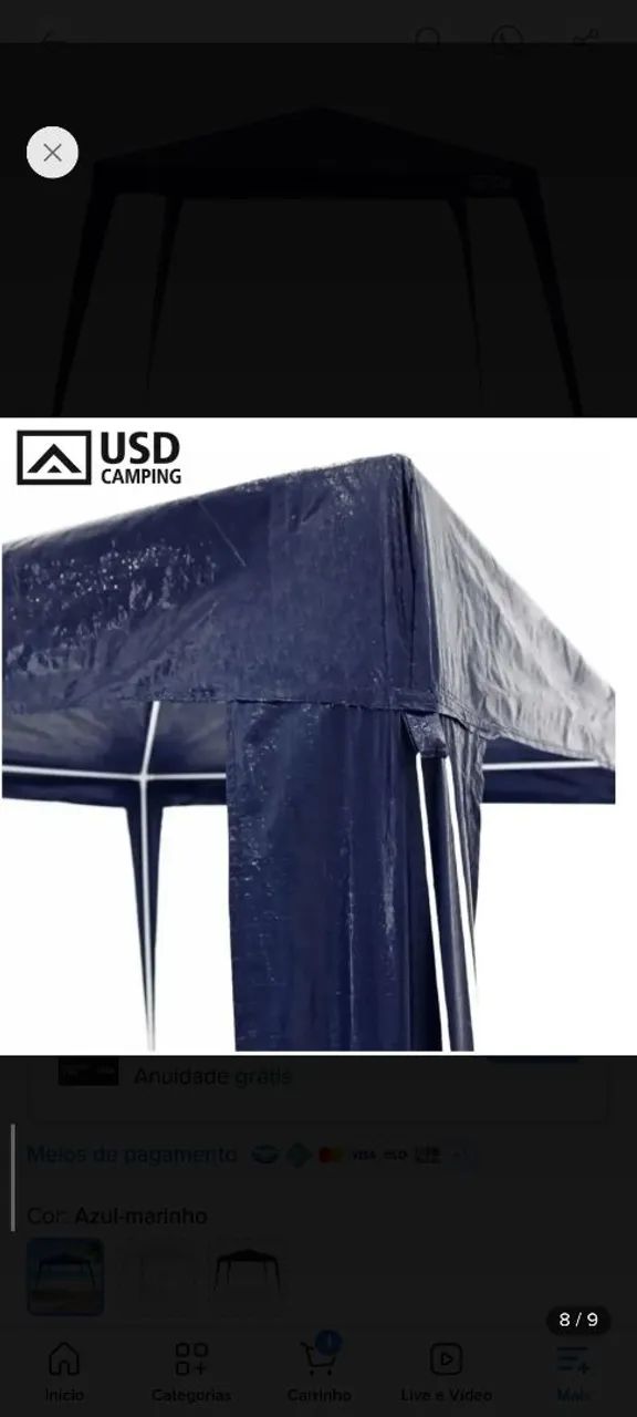 Tenda gazebo 