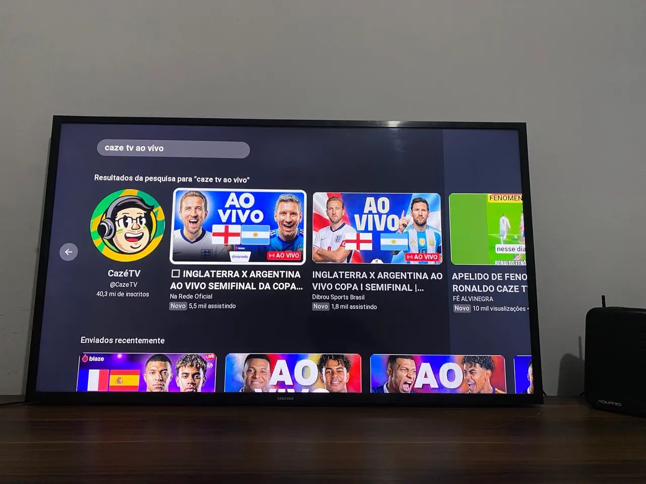 Smart Tv Samsung 43 polegadas funcionando perfeitamente leia o anúncio  - Foto 2