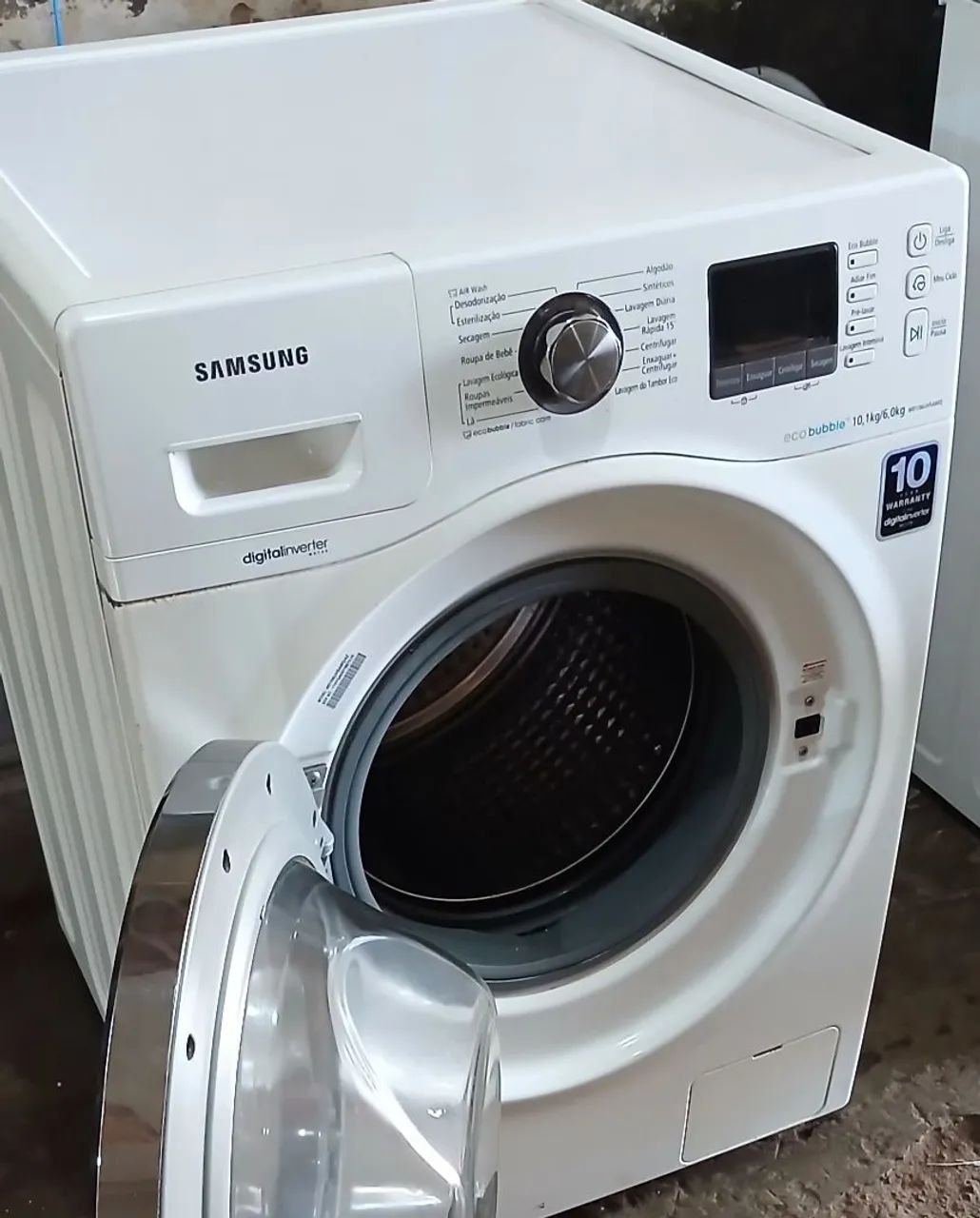Lava e Seca Samsung 10,1/6,0 kg 127 Volts - Foto 5