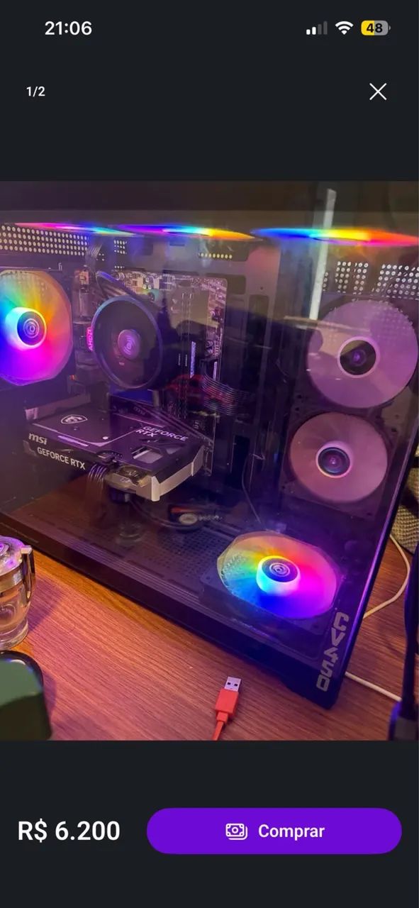 PC GAMER RTX 5060 Ryzen 5 5600xt 32GB RAM