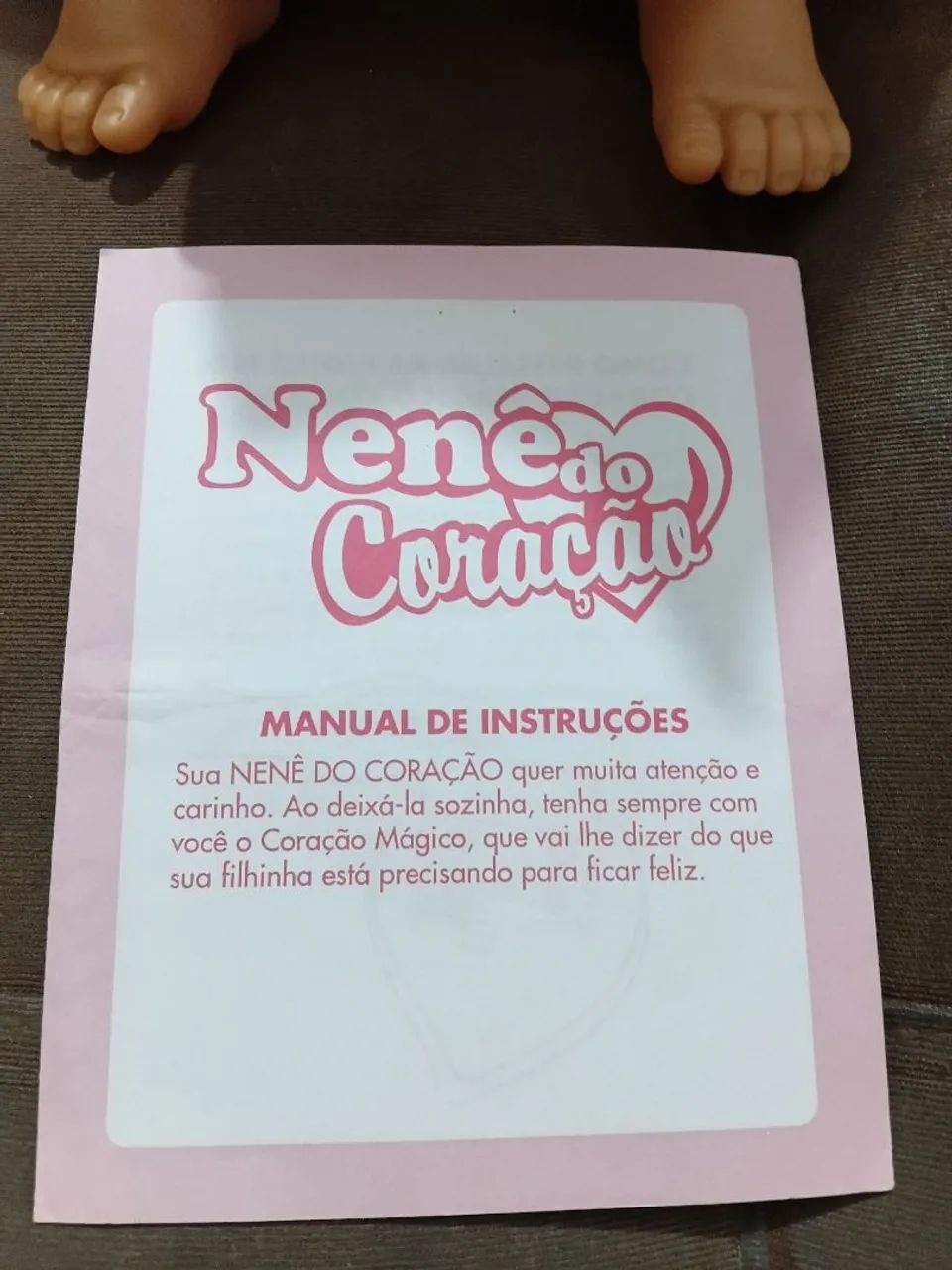 Boneca Nenê da Mamãe,  da Tec Toy , anos 90 .Funciona com 2 pilhas AA - Foto 3