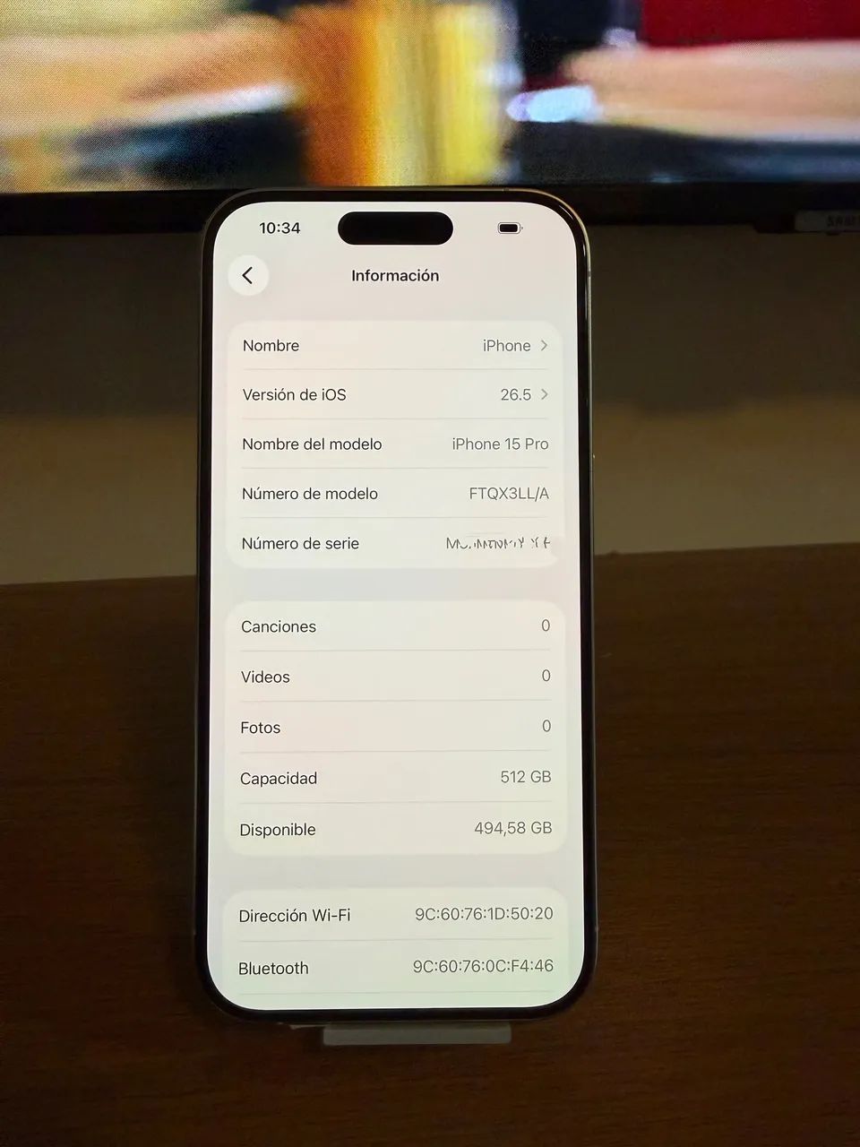 iPhone 15 Pro 512GB - White Titanium - Foto 4