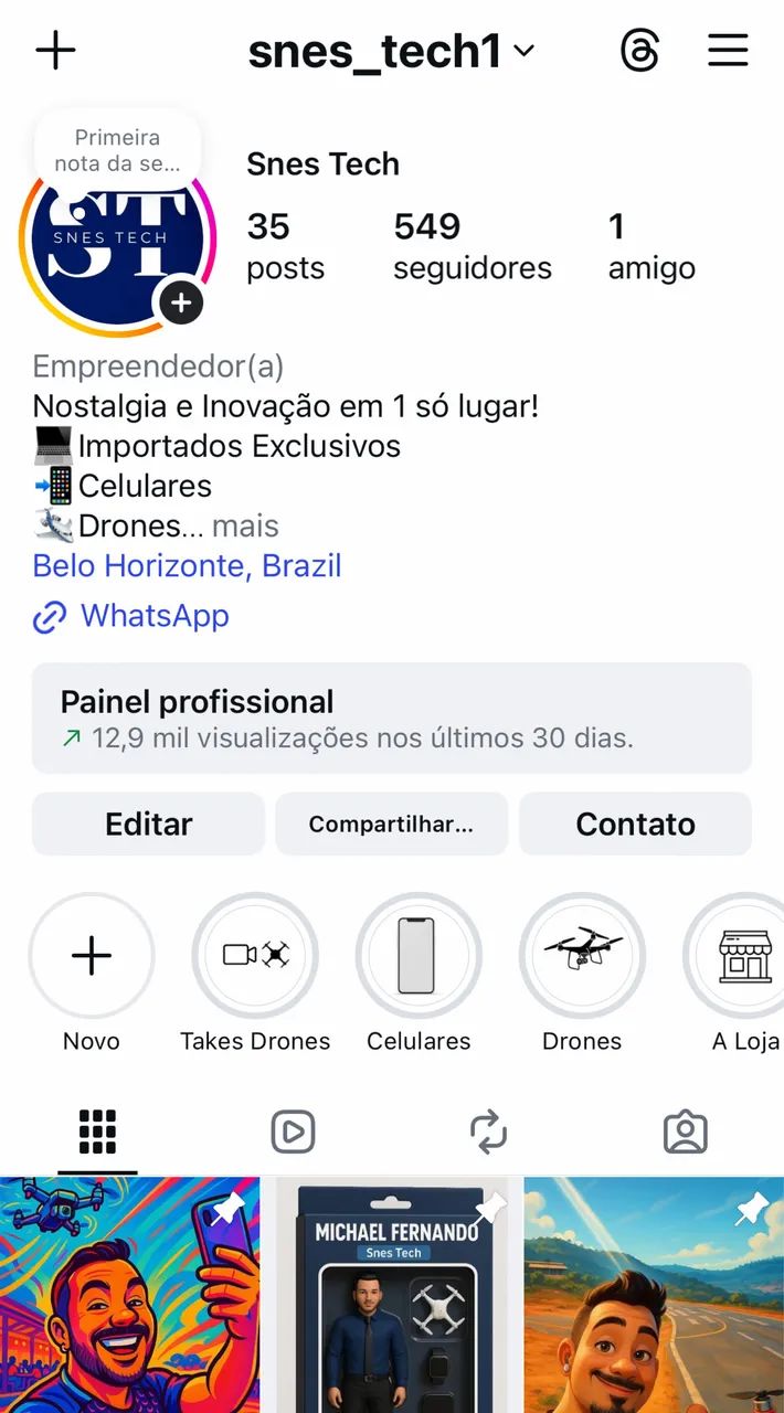Drone Dji Neo 2 Lacrado mais Brinde Top - Foto 2