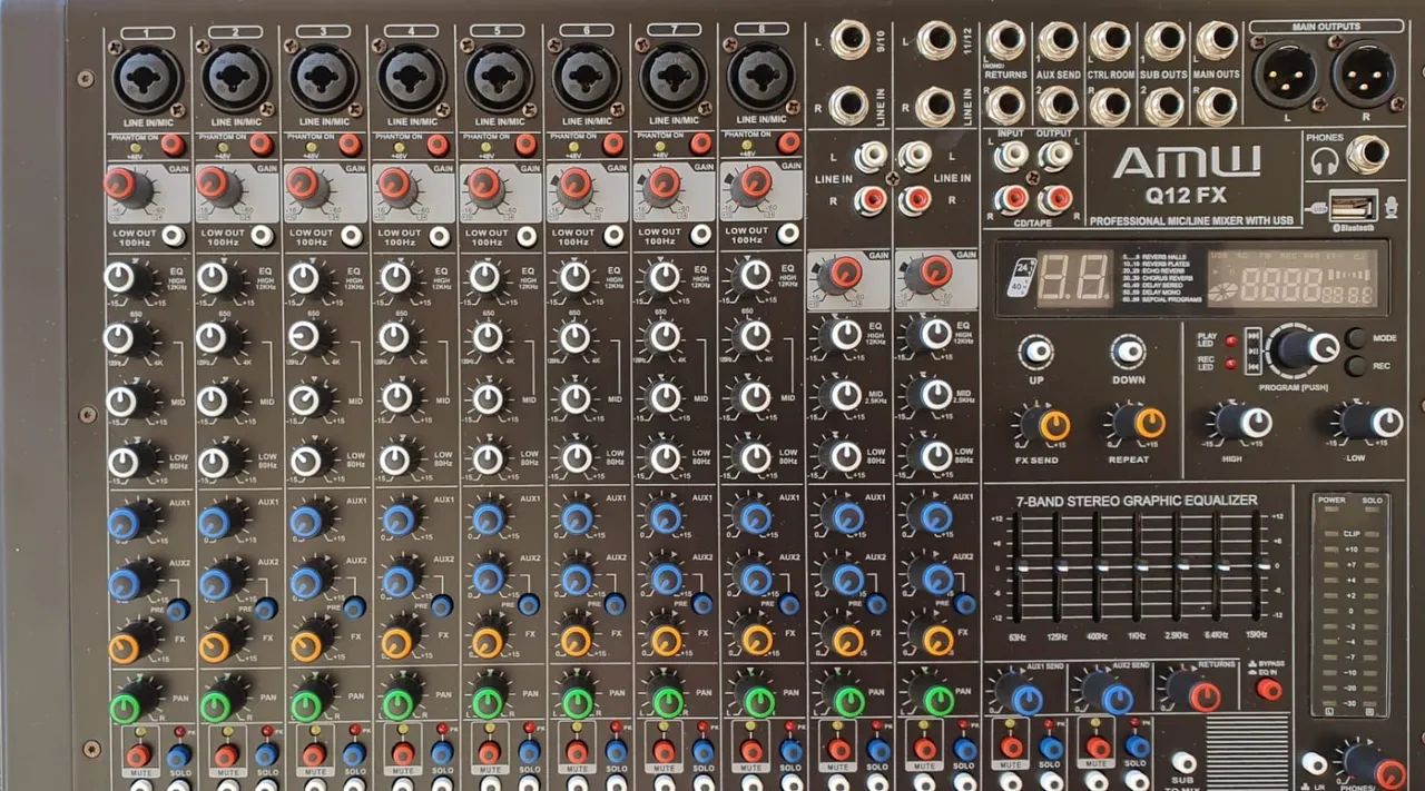 Mesa de som 12 canais - Foto 3