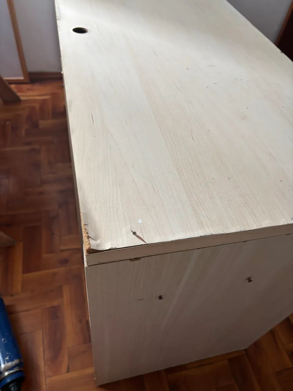 Escrivaninha com gavetas e armário - Foto 2