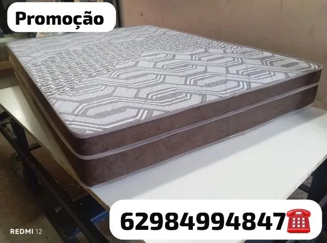 Colchao casal novo