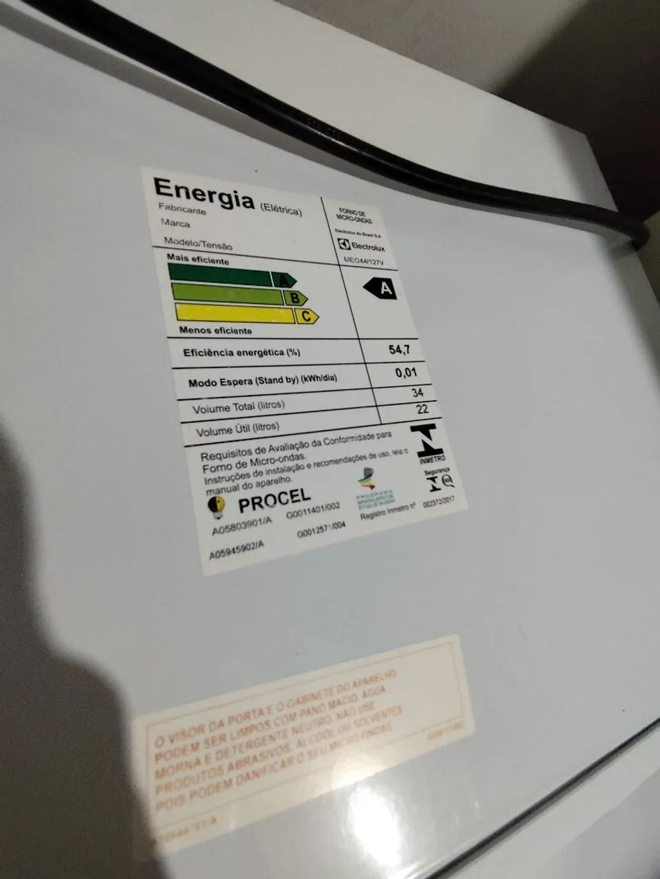 Microondas Electrolux 34L - Foto 3
