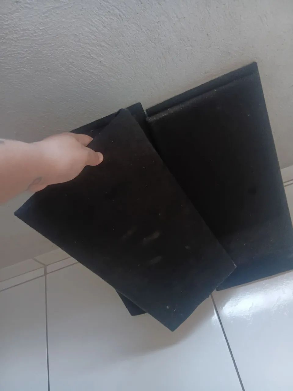 Encosto de cama/cabeceira estofado 