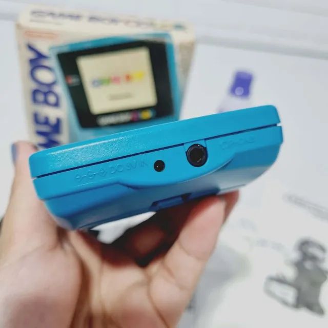 437- CONSOLE GAMEBOY COLOR TEAL - Foto 5