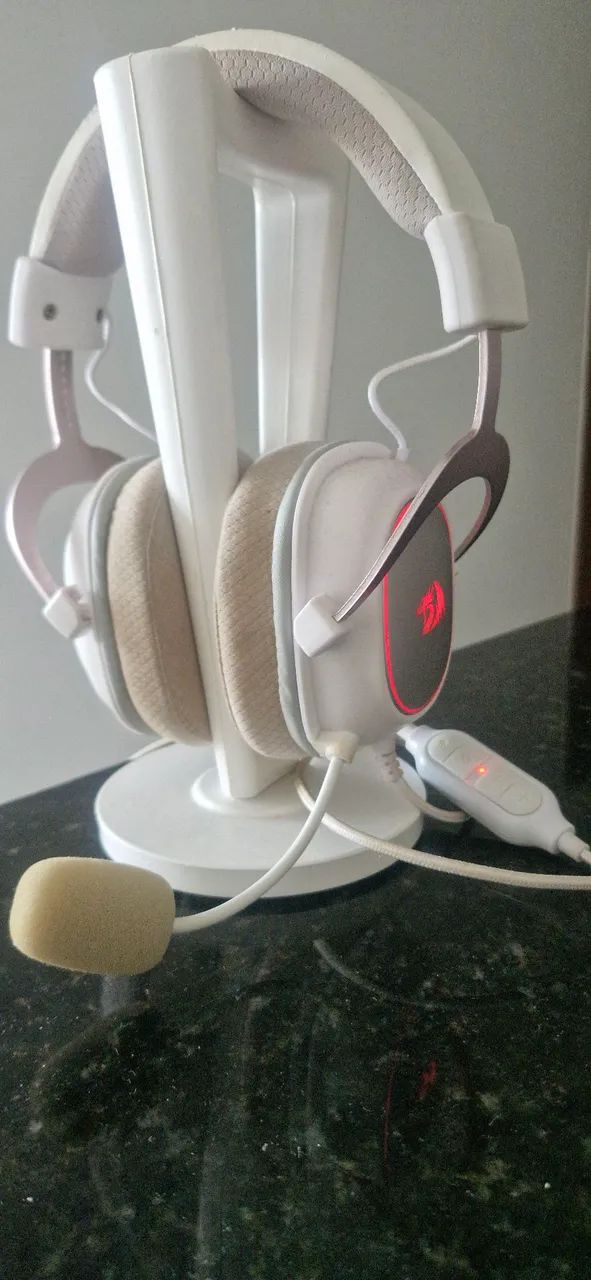 Fone e microfone Headset gamer - Redragon Zeus X  - Foto 4
