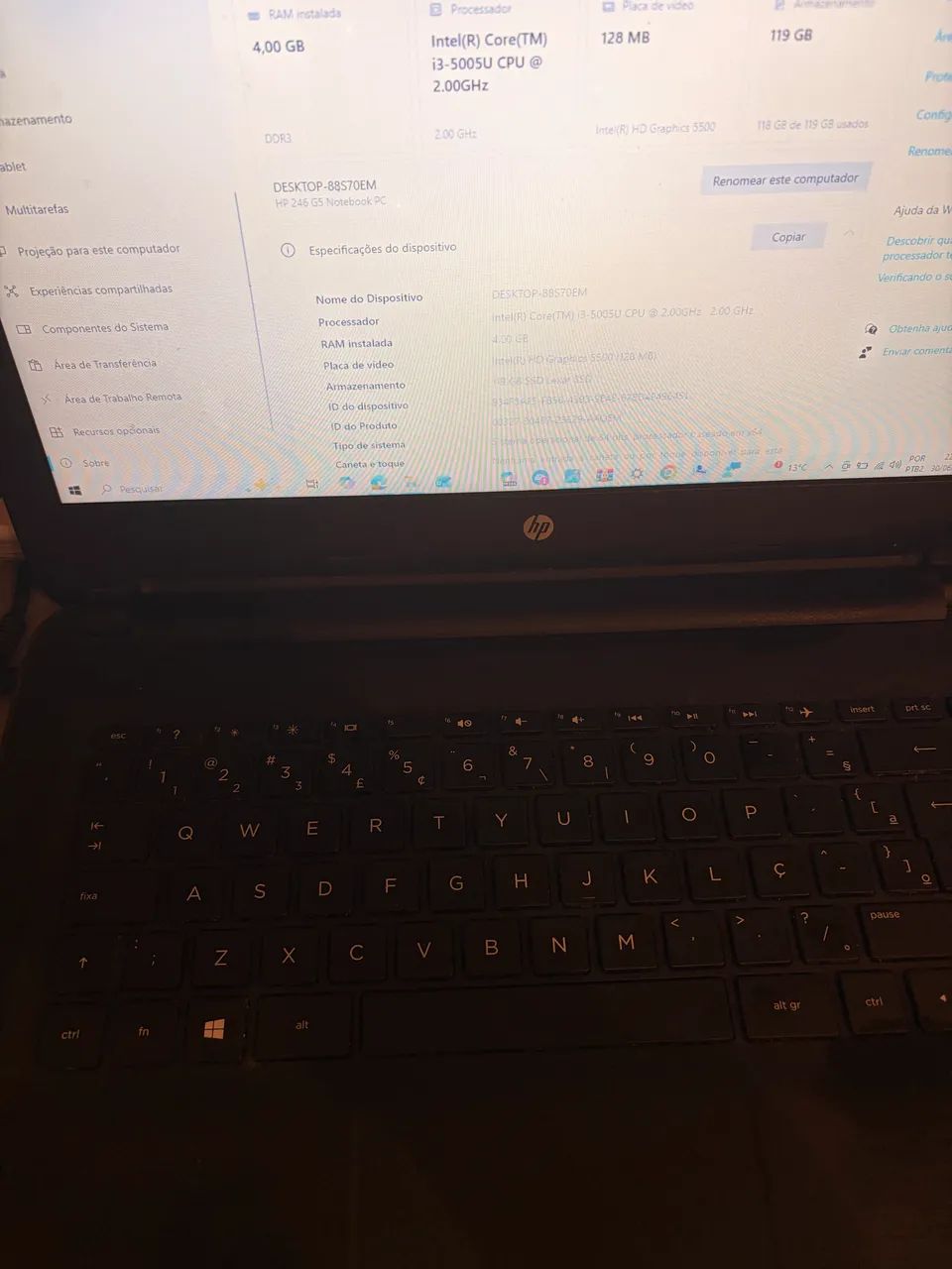 Notebook HP