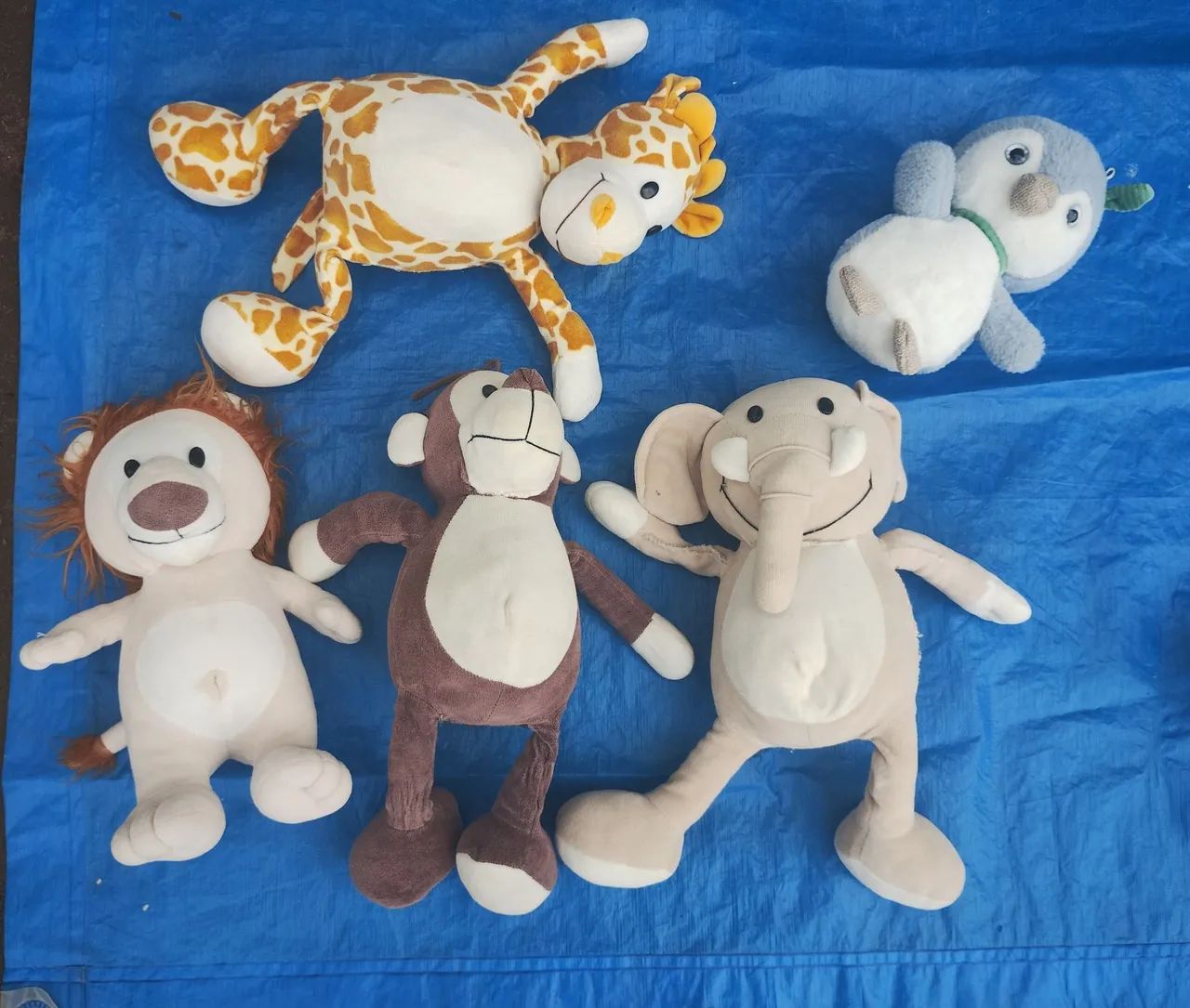 pelúcias diversas 