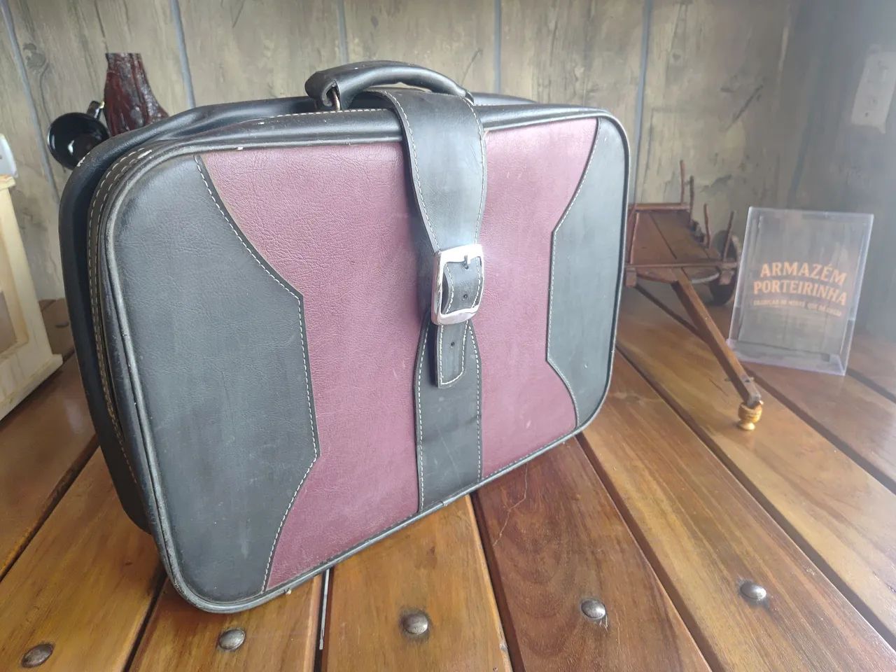 MALA VINTAGE - ESTILO RETRÔ - Foto 4
