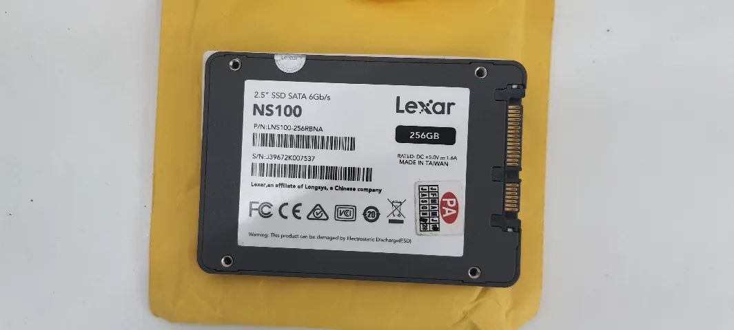 SSD 256gb Lexar NS100 - Foto 2