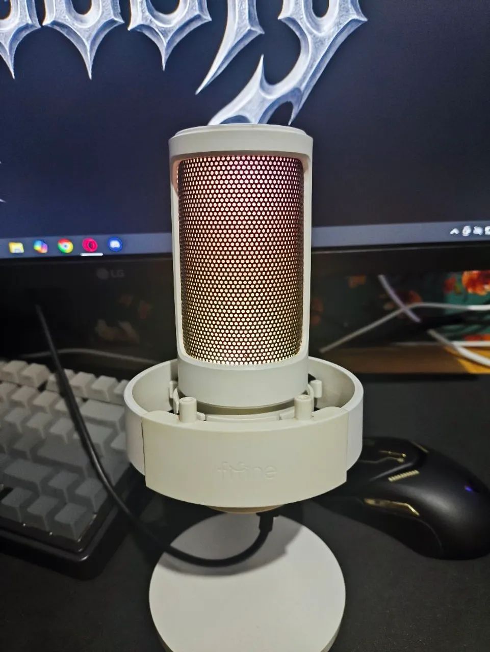 Microfone fifine a8 usado - Foto 5