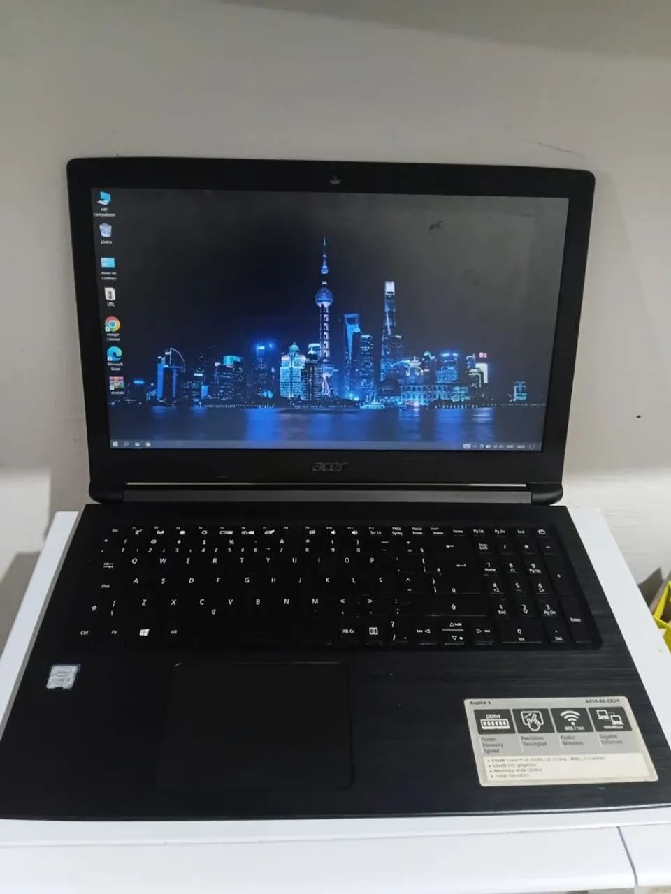 Notebook Acer 4gb ddr4 Processador i3 HD 1 tera byte - Foto 3