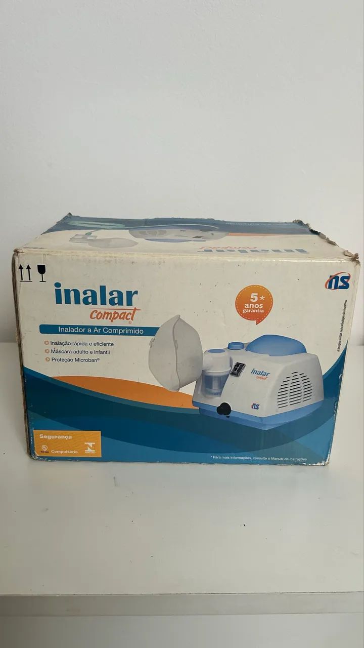 Inalador Compact NS Sem Uso com Caixa e Acessórios - Foto 2