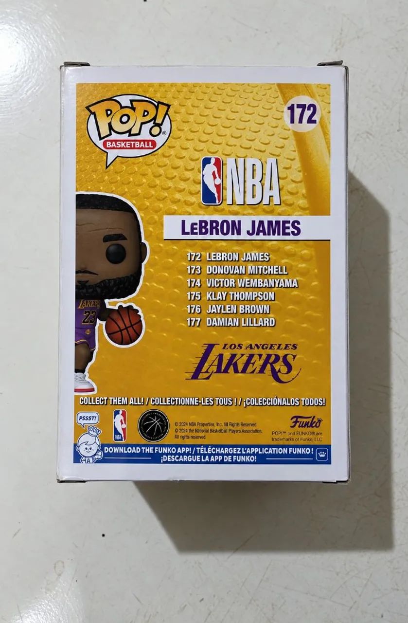 Funko Pop LeBron James #172 - Com Caixa - Foto 5