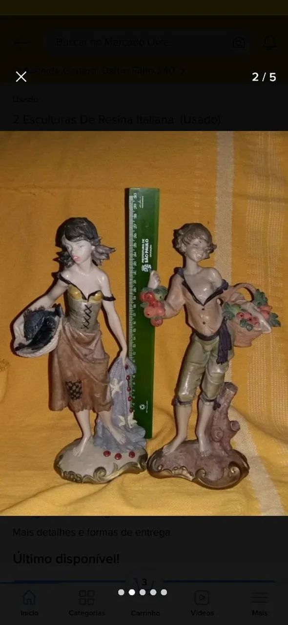 Escultura de resina italiana  - Foto 2