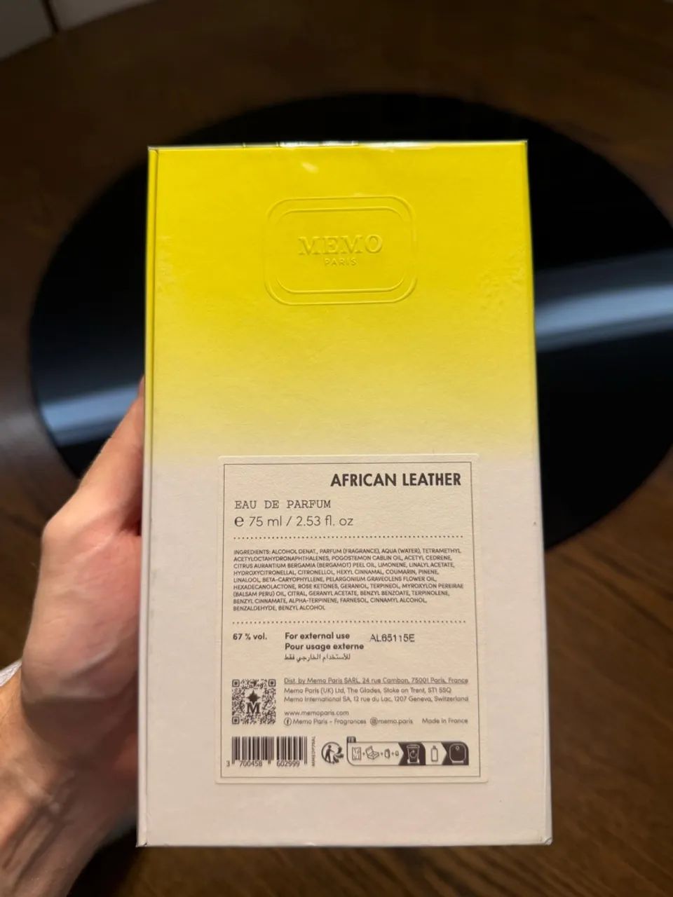 African Leather MEMO 75ml Lacrado  - Foto 2