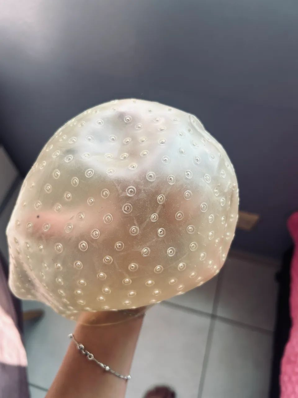 Touca de para fazer Luzes de silicone  - Foto 3