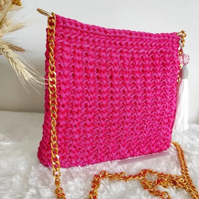 Bolsa de Crochê - Foto 4