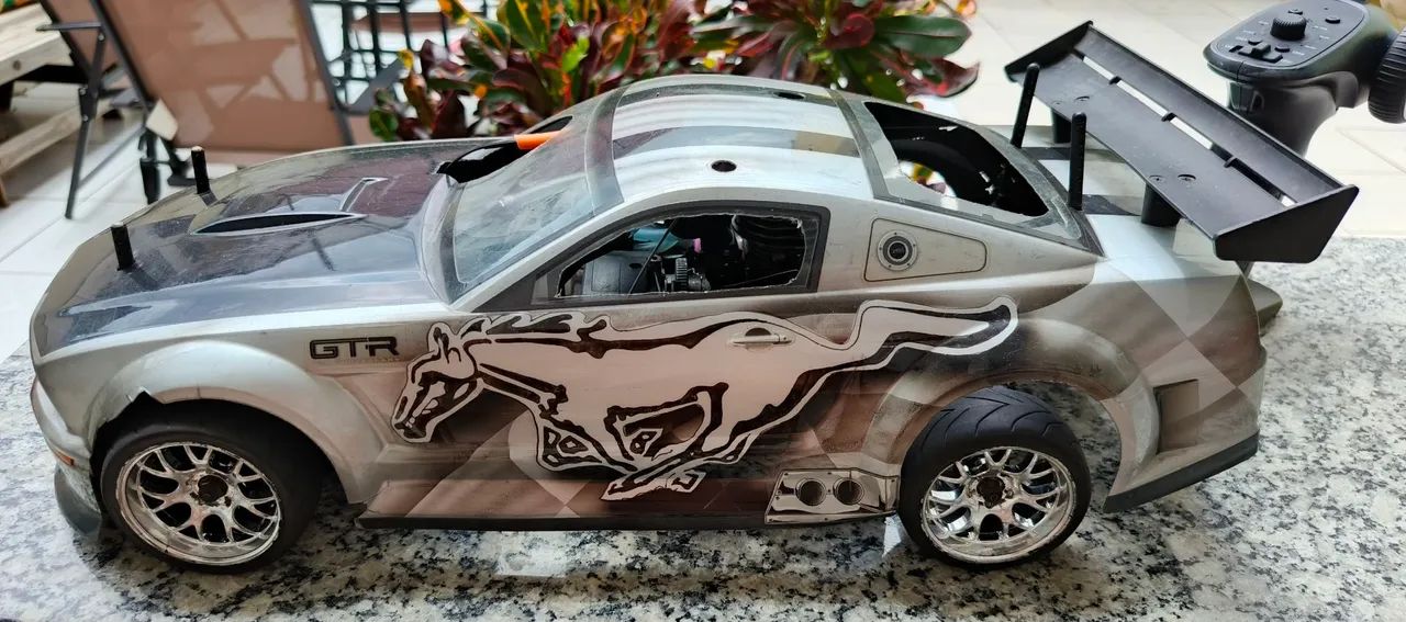 AUTOMODELO HSP COMBUSTÃO ON ROAD - Foto 4
