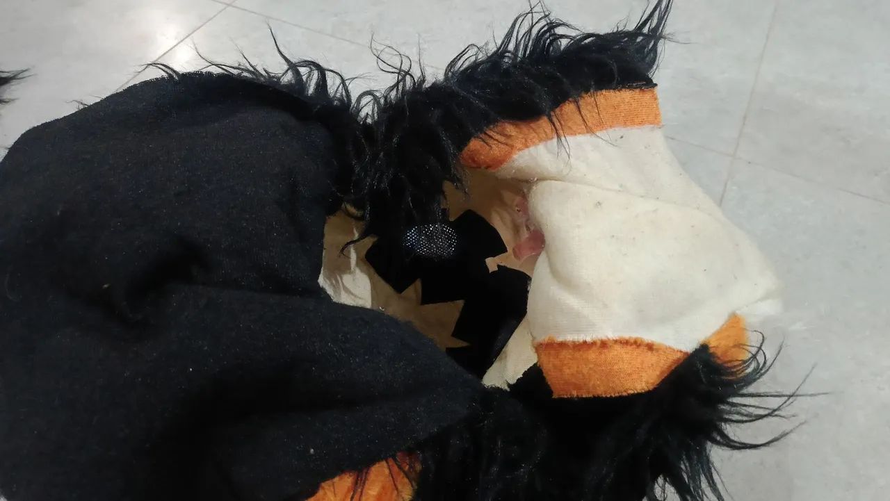 Fursuit partial (cabeça, patas e rabo)  de lobo/dragão - Foto 2