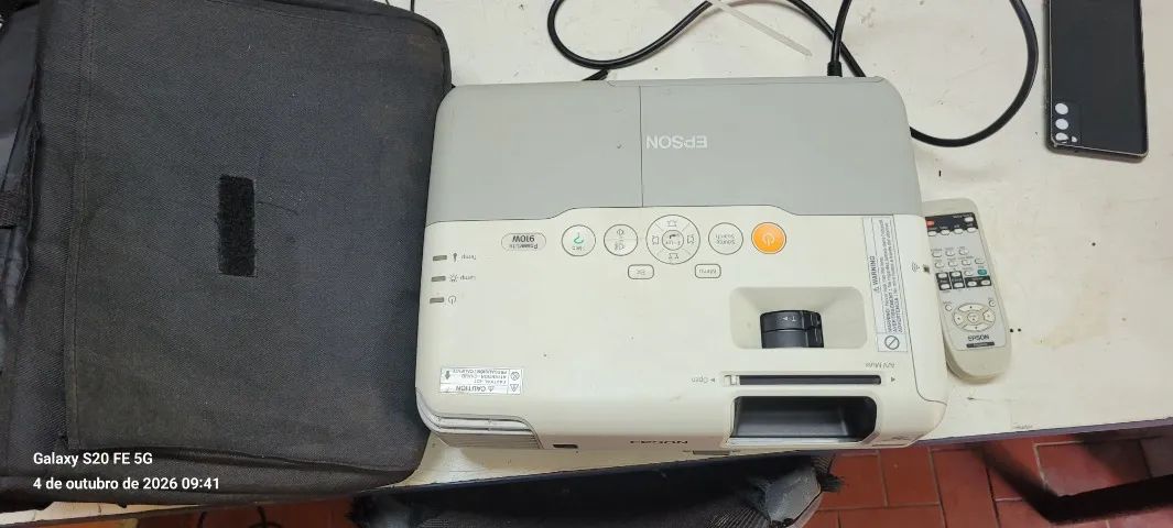 Projetor Epson 910W Powerlite Com Defeito - Foto 2